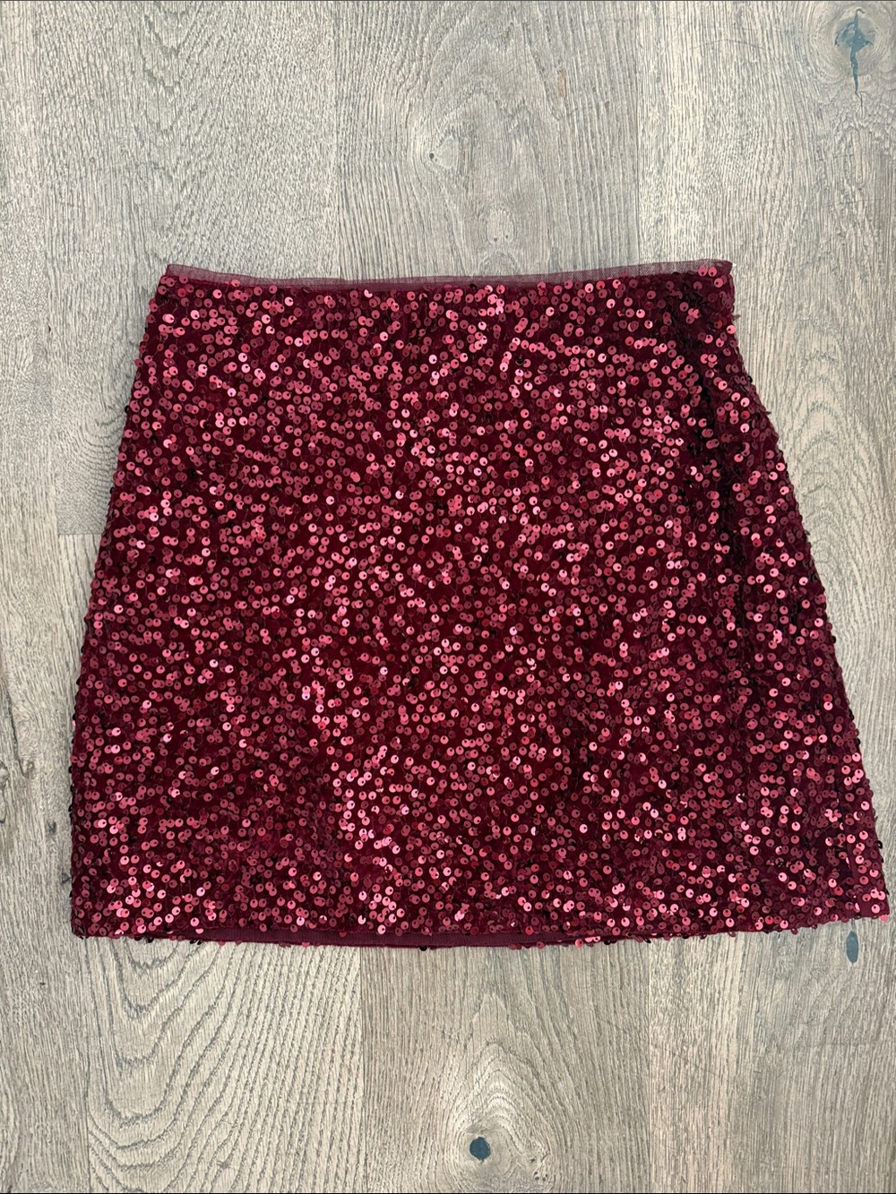 Gap Kid’s Sequin Mini Skirt in Deep Berry